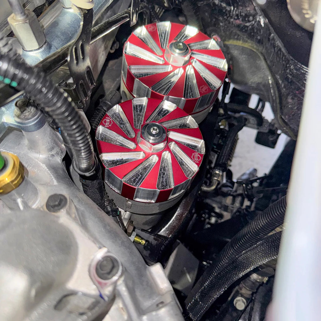 2025–2026 Ram 6.7L Cummins Billet Fuel Filter Cap Set