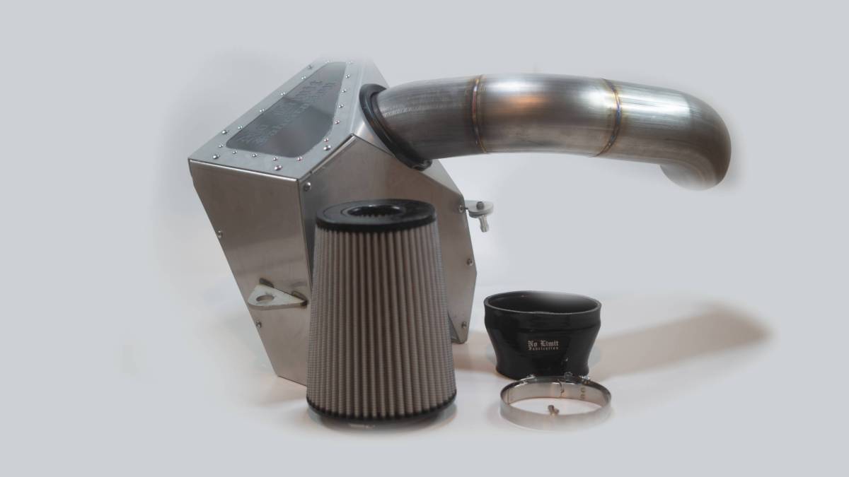 No Limit Fabrication 2017-2019 6.7 PowerStroke Premium Closed Box Cold Air Intake