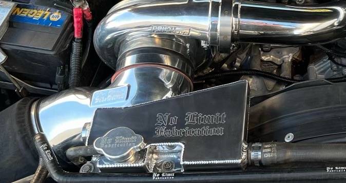 No Limit Fabrication 2011-2026 6.7 PowerStroke Aluminum Secondary Coolant Tank