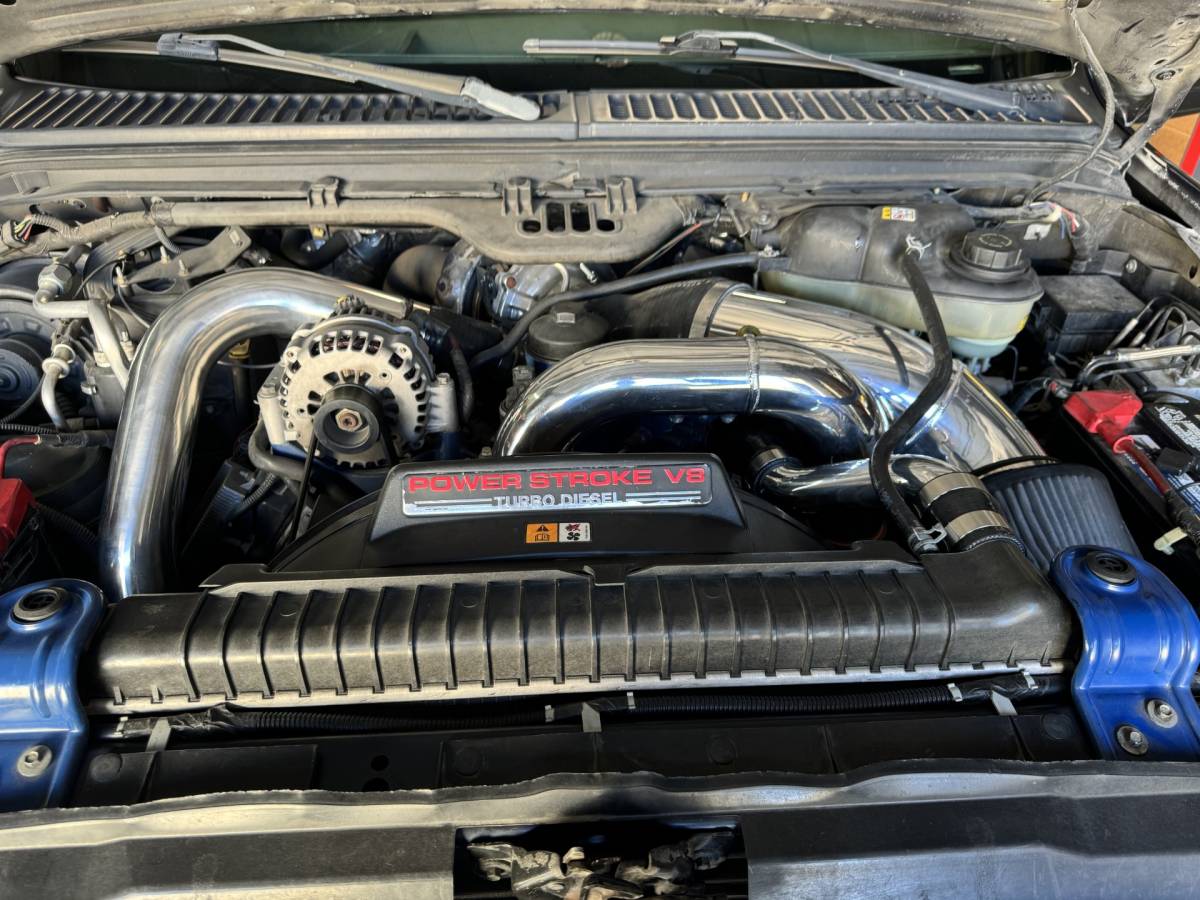 No Limit Fabrication 2003-2007 6.0 PowerStroke Upper Coolant Hose Upgrade Kit
