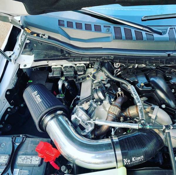 No Limit Fabrication 6.7 Powerstroke 17-19 Cold Air Intake Stage 1