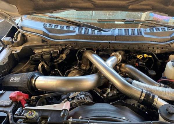 No Limit Fabrication 6.7 PowerStroke Raw Intercooler Piping Kit