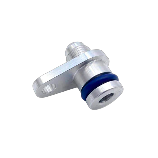 KC Turbo Oil Feed line Adapter (AN6 Fitting) - 6.0 Powerstroke (2003-2007)