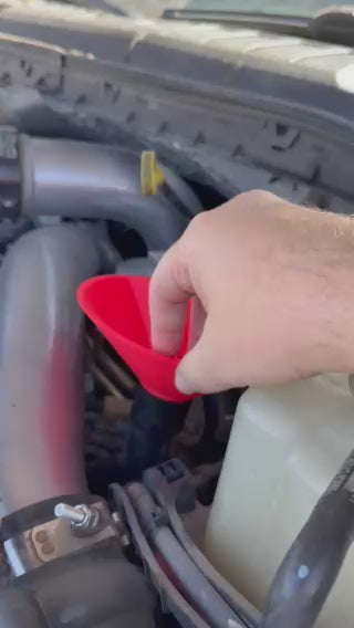 Ford 6.7L Oil fill funnel